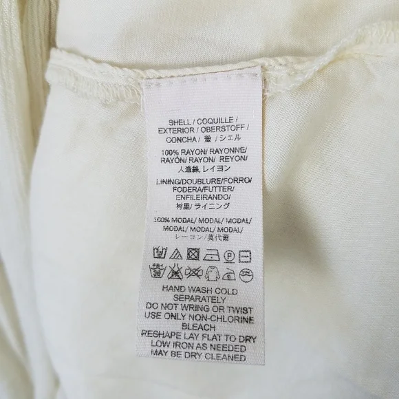 Free People Fay Glow Embroidered Boho Peasant Midi Dress in Cream Size Small - Picture 14 of 14